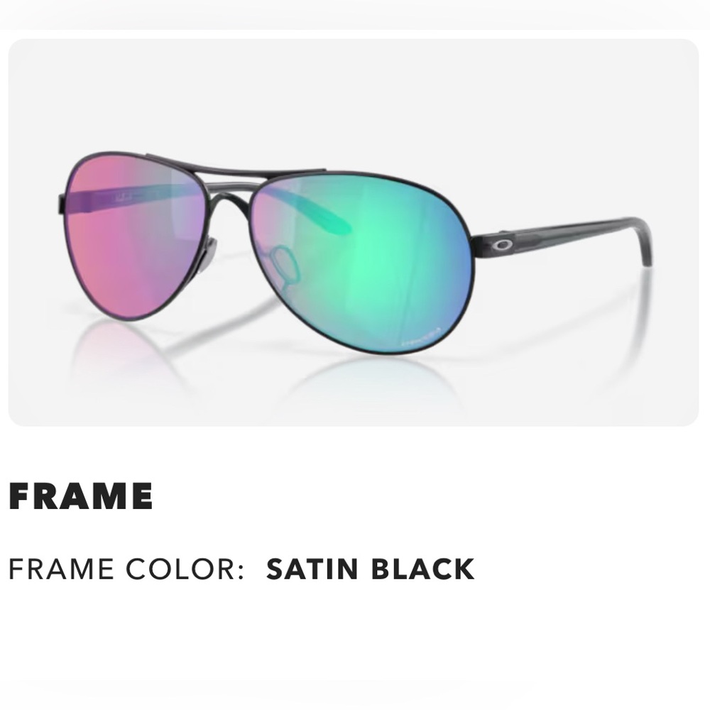Oakley Feedback Sunglasses - Satin Black Prizm Golf - New in box! - Picture 10 of 13